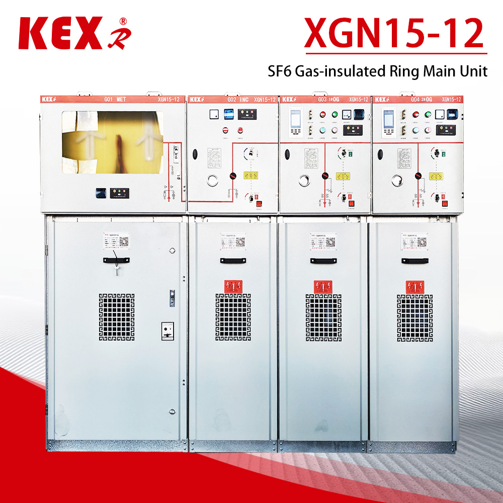50세트 XGN15-12 SF6 링 메인 유닛 캐비닛 대량 생산